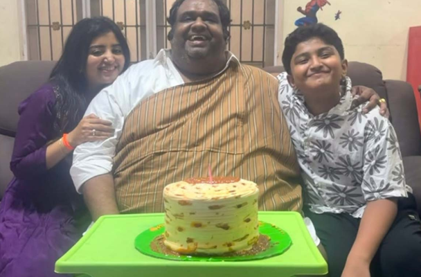 கணவர் ரவீந்தருக்கு மகாலட்சுமி கொடுத்த பிறந்தநாள் சர்ப்ரைஸ்; உருக்கமான காதல் பதிவு வைரல்